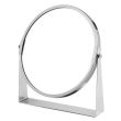 Miroir grossissant (x2) chromé sur pied rond 19x18,5cm - PRADEL - 55937 pas cher