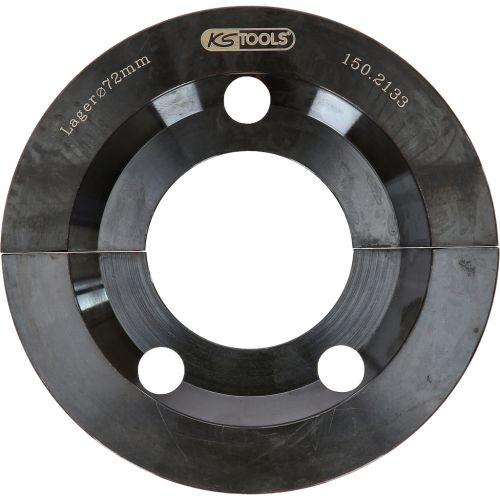 Jeu de 2 demi-cloches noires pour roulement D 72 mm KS TOOLS 150.2133 photo du produit