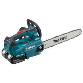 Tronçonneuse d'élagage 2 x 18 V LXT Makita DUC356PT2B + 2 batterie 5 Ah 35 cm + chargeur pas cher Principale M