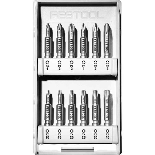 Assortiment d'embouts DB CE 50/12-Set 1 - FESTOOL - 205089 pas cher Secondaire 1 L