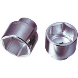 Douille Ks tools 6 pans 1'' version courte finition satinée chrome vanadium - 911.16 photo du produit Principale M