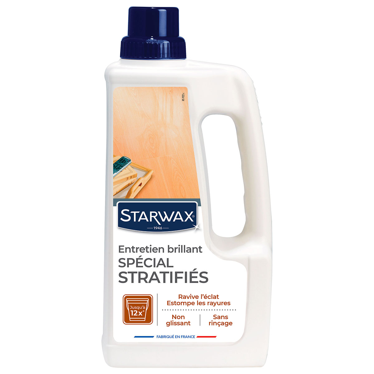 Starwax Pro Entretien Brillant 1 L Pour Parquet Stratifié-Vitrifié Starwax 961