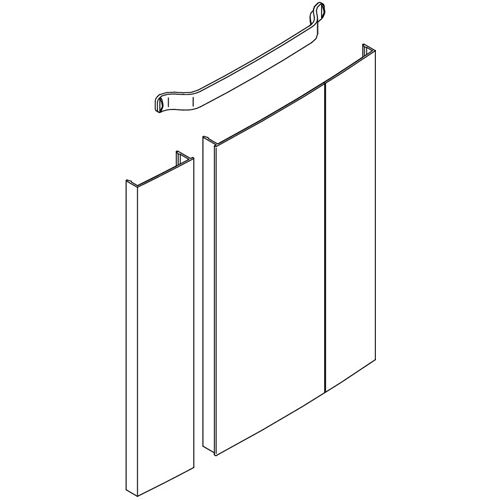 Couvercle COFRALIS L 2500 mm en PVC OBO BETTERMANN 6133454 photo du produit Secondaire 1 L