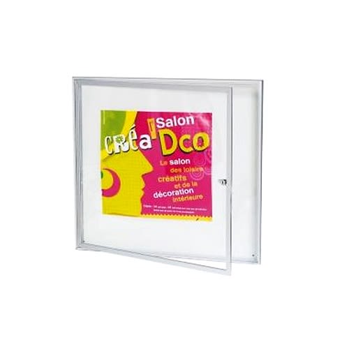 Vitrine d'intérieur extra-plate 338x461x20mm - SATA - VITP2AN3VM pas cher Principale L