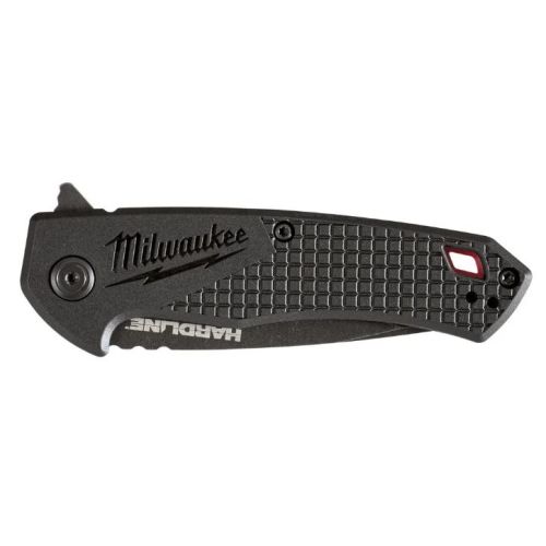 Couteau HARDLINE pliant à lame lisse 75 mm MILWAUKEE 48221994 photo du produit Secondaire 2 L
