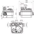 Station de relevage SANICUBIC 1 Evolution - SFA - CUBIC1NM pas cher Secondaire 1 S