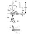 Mitigeur d'évier MINTA monococommande SuperSteel - GROHE - 32322-DC2 pas cher Secondaire 1 S