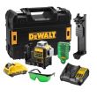 Niveau laser multilignes vert 10,8V XR + 1 batterie 2Ah + chargeur DEWALT DCE089D1G-QW photo du produit