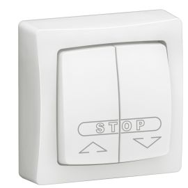 Double poussoir ASL Legrand en saillie pour volets roulants - 086010L photo du produit Principale M