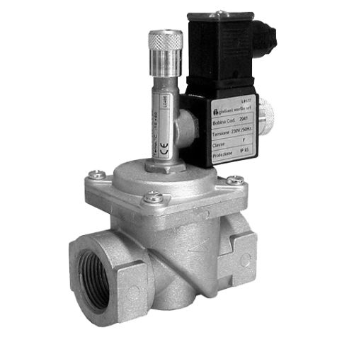 Electovanne gaz manuel type EV DN 3/4'' FF (20x27) 230V - WATTS - 22EV20 pas cher