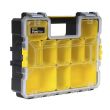 Organiseur étanche Fatmax® profondeur 106mm - 10 compartiments amovibles - STANLEY - 1-97-518 pas cher