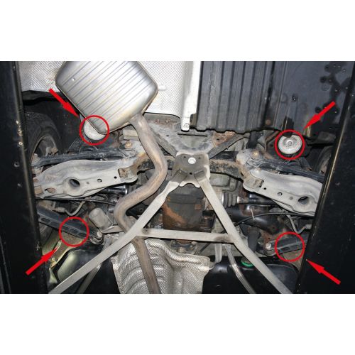 Jeu de 21 outils pour silent-blocs d'essieu arrière BMW KS TOOLS 440.0255 photo du produit Secondaire 2 L