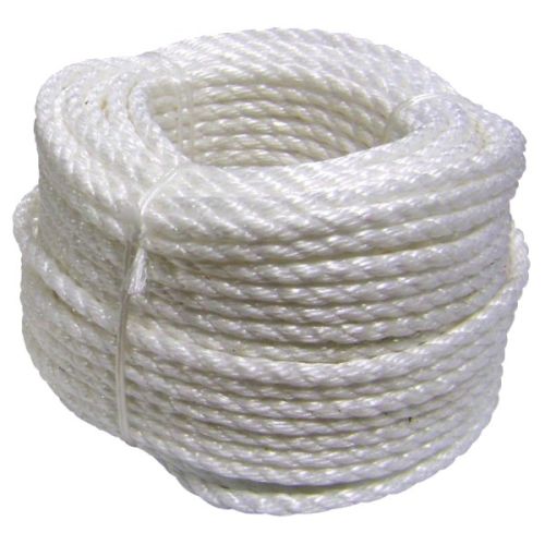 Cordage polypropylène blanc 6 mm couronne de 100 m CORDERIES TOURNONAISES 31/1769 photo du produit Principale L