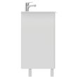 Pack meuble + lavabo ULYSSE+ 2 portes 60 cm blanc brillant PORCHER P0279WG photo du produit Secondaire 3 S