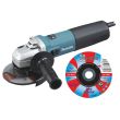 Pack meuleuse 9565CR 1400 W 125 mm + 50 disques Hanger AS 46 T Inox -  MAKITA - PROMOPACK2 pas cher