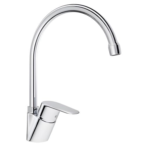 Mitigeur évier monotrou à bec tube mobile ADELE ROCA A5A8B87C00 photo du produit