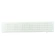 Grille menuiserie rectangulaire plate usage divers L 200 mm NICOLL PF200 photo du produit Secondaire 1 S