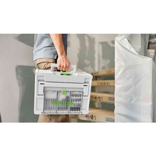 Coffret de forets hélicoïdaux BKS SYS3 D3-10 HSS CE - FESTOOL - 577402 pas cher Secondaire 1 L