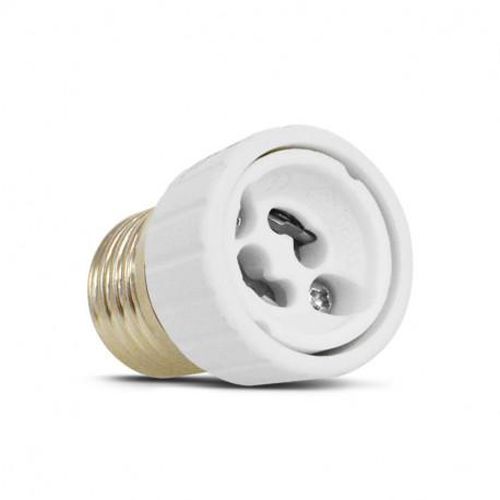 Adaptateur de culot E27 à GU10 blanc MIIDEX LIGHTING 73987 photo du produit Secondaire 1 L