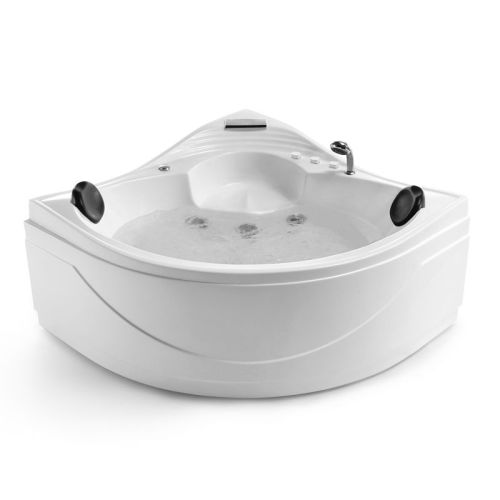 Baignoire balnéo SWEET 135 ICONFORT duo en angle - THALASSOR - SWEET135-IC pas cher