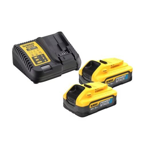 Pack 2 outils 18 V XR (DCD805 + DCF850) + 2 batteries 5 Ah + chargeur + coffret T-STAK DEWALT DCK2050H2T-QW photo du produit Secondaire 3 L
