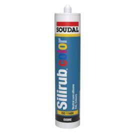 Mastic silicone neutre SILIRUB COLOR Soudal en couleurs RAL - 105831 photo du produit Principale M