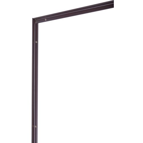 CORNIERE AP TUBE EPOXY MARRON 20X20 photo du produit Principale L