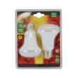 Pack de 2 ampoules LED E27 7 W SMD R63 3000 K MIIDEX LIGHTING 76634 photo du produit Secondaire 1 S