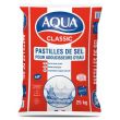 Pastilles de sel AQUA CLASSIC pour adoucisseur sac de 25 kg LES SALINS DU MIDI 116656 photo du produit