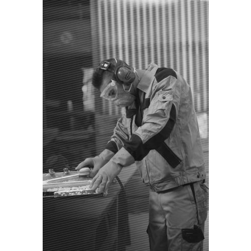 Gant de travail VENIZETTE VE920 en coton enduit latex T6,5 - DELTA PLUS - VE920BL06 pas cher Secondaire 4 L