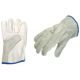 Gant manutention cuir et croûte pas cher