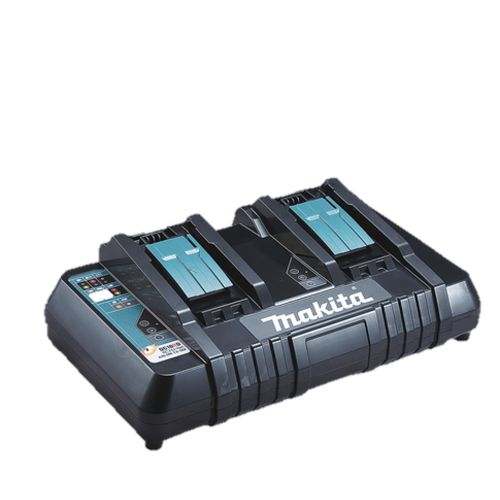 Pack énergie 18 V Li-Ion (2 batteries BL1860B 6 Ah  + chargeur double DC18RD) en coffret MAKPAC III MAKITA 198077-8 photo du produit Secondaire 2 L