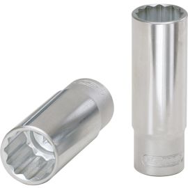 Douille KS Tools 1/2'' longue en chrome vanadium 12 pans 3/8'' - 917.1287 photo du produit Principale M