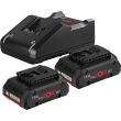 Meuleuse angulaire 18V avec X LOCK GWX 18V-10 PC Professional + 2 batteries Procore 4Ah + chargeur + coffret L-Boxx - BOSCH pas cher Secondaire 2 S