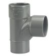 Té pied de biche PVC Mâle Femelle 87°30 D50 - WAVIN - 3026010 pas cher