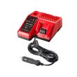 Chargeur de voiture 12 V-14, 4 V, 18 V M12-18 AC MILWAUKEE 4932459205 photo du produit