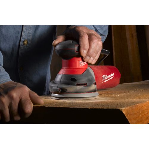 Ponceuse excentrique 300 W ROS 125 E en sac de transport MILWAUKEE 4933433180 photo du produit Secondaire 3 L