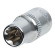 Douille ULTIMATE Torx-E 1/4'' finition chromée satinée E4 KS TOOLS 922.1532 photo du produit Secondaire 2 S