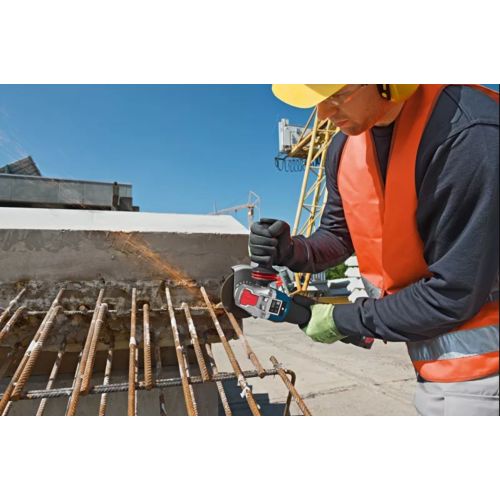 Meuleuse d'angle 18 V GWX 18V-10 SC Professional avec X-Lock (sans batterie ni chargeur) + coffret L-Boxx BOSCH 0617B0400 photo du produit Secondaire 3 L