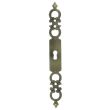 Entrée de clé zamak 344 vieux laiton 185 mm BROS 344Z4 photo du produit