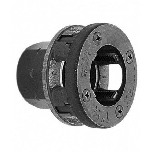 Tête complète de filière manuelle avec peignes BSPT Gauche D1'' - VIRAX - 136246 pas cher