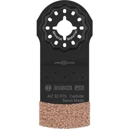Lame de scie oscillante Starlock Pro AIZ 32 RT5 concrétion carbure abrasifs/jointsBOSCH 2608669122 photo du produit