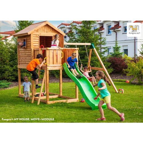 Aire de jeux MyHouse move - FUNGOO - 03517PT pas cher Secondaire 5 L