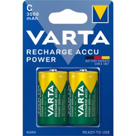 Piles rechargeables Ni-MH Accu Power 2x1,2V LR14 3000mAh - VARTA - 56714101402 pas cher Principale M