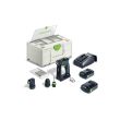 Perceuse-visseuse 18V CXS 18 C 3,0-SET + 2 batteries 3Ah + chargeur + coffret Systainer SYS3 - FESTOOL - 576884 pas cher