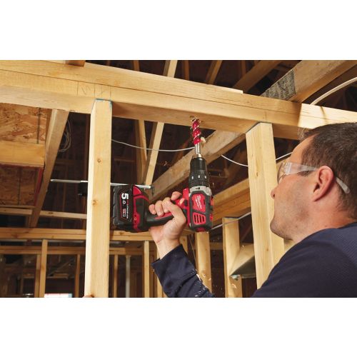 Perceuse à percussion compacte 18 V M18 BPD-402X 60 Nm avec 2 batteries 4.0 Ah + chargeur M12 - 18C en HD box MILWAUKEE 4933446192 photo du produit Secondaire 7 L