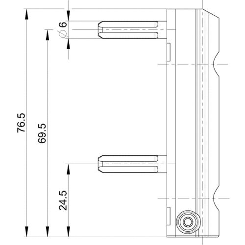 Douille à broches UNI-JET D 6x23mm FerGuard - FERCO - 6-36180-01-0-1 pas cher Secondaire 1 L