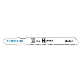 Pack de 5 lames de scie sauteuse Hanger TSM5021Bi pour métal 50 mm - 150211 pas cher Principale M