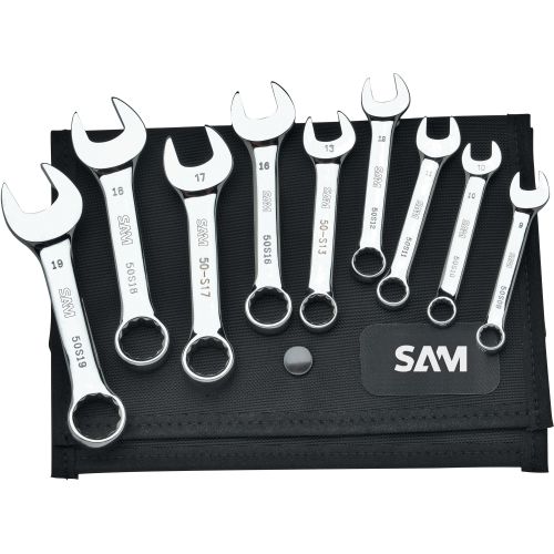 Trousse de 9 clés mixtes courtes Sam outillage - 50-STR9 photo du produit Principale L