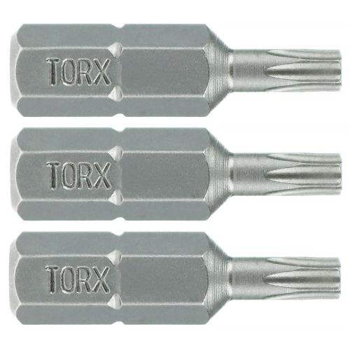 Carte de 3 embouts &eacute;toile T15 longueur 25mm - HANGER - 133052 pas cher